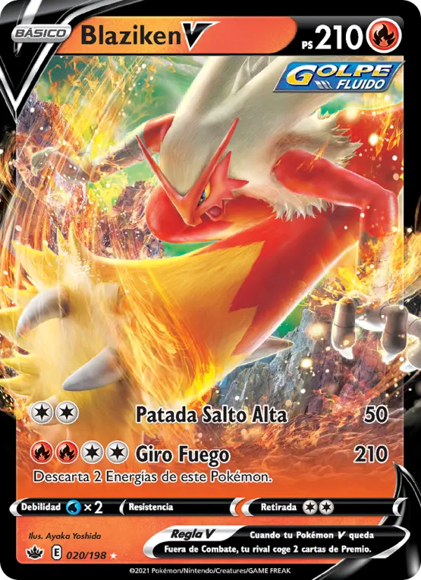 Blaziken V #020