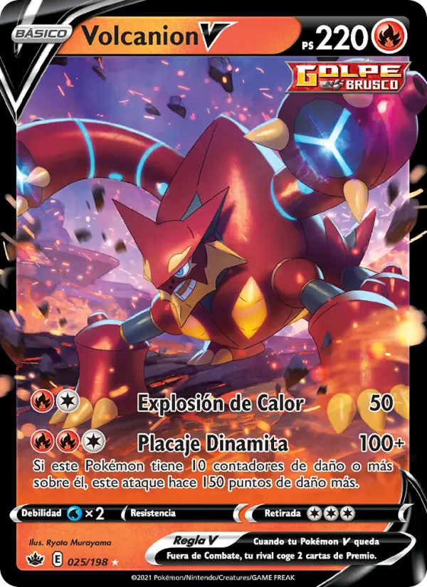 Volcanion V #25 — Reinado Escalofriante