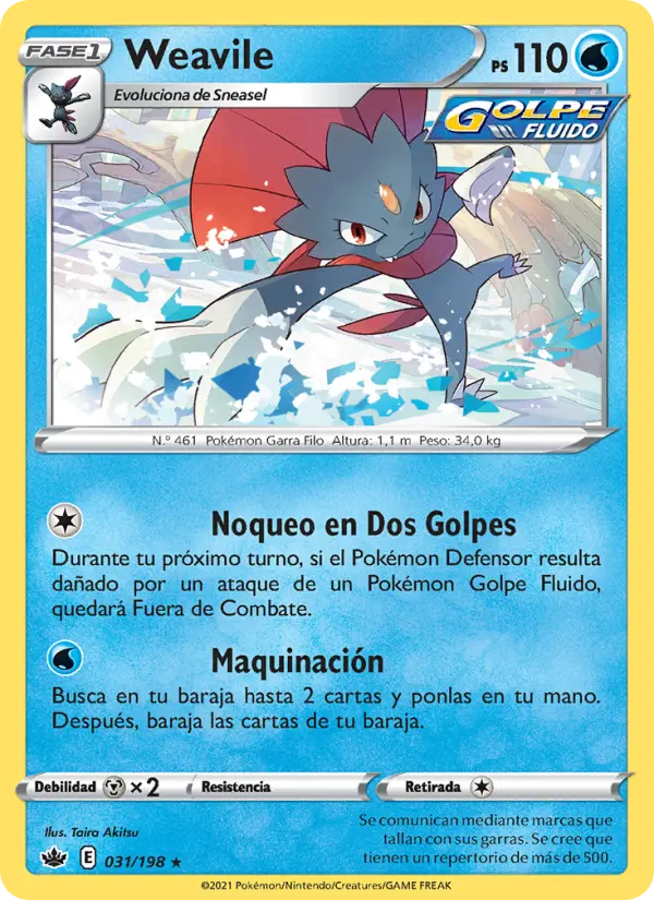 Weavile #031