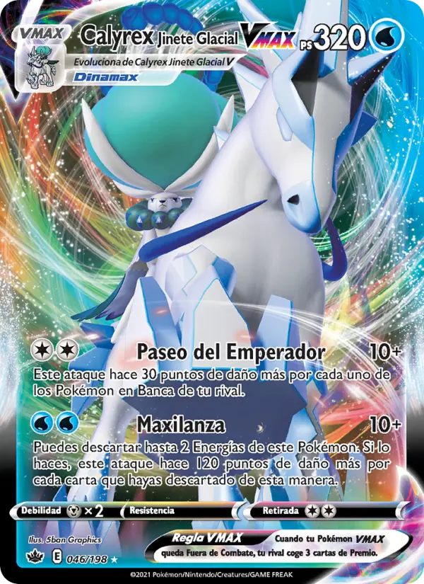 Ice Rider Calyrex VMAX #046
