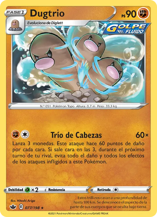 Dugtrio #077