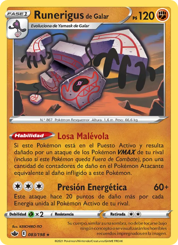 Runerigus de Galar #083