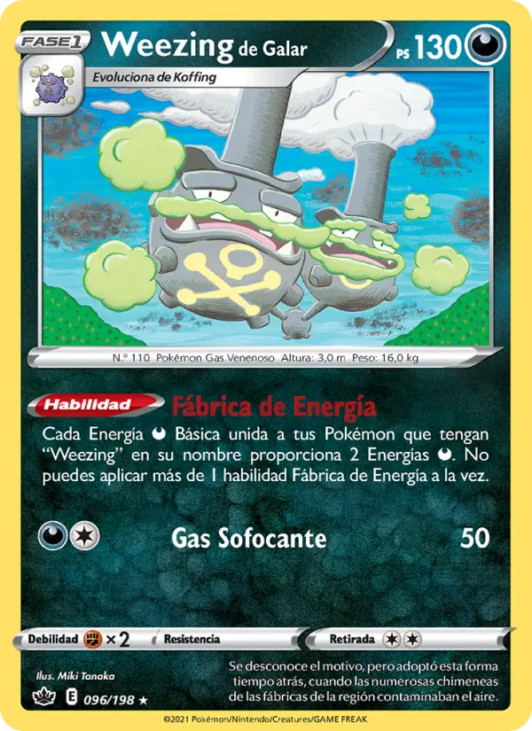 Galarian Weezing #096