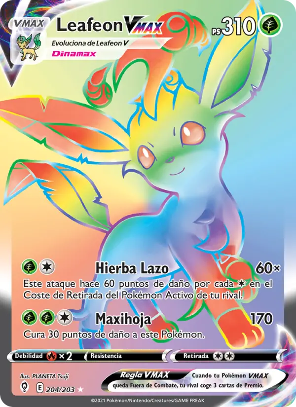 Leafeon VMAX #204