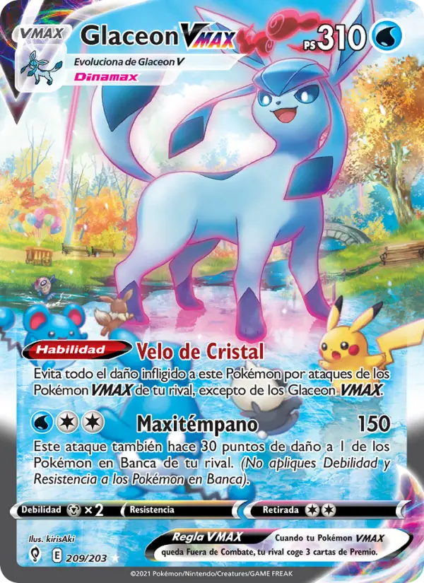 Glaceon VMAX #209