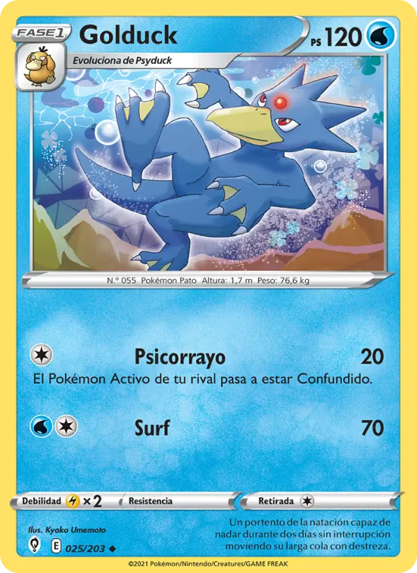 Golduck #025