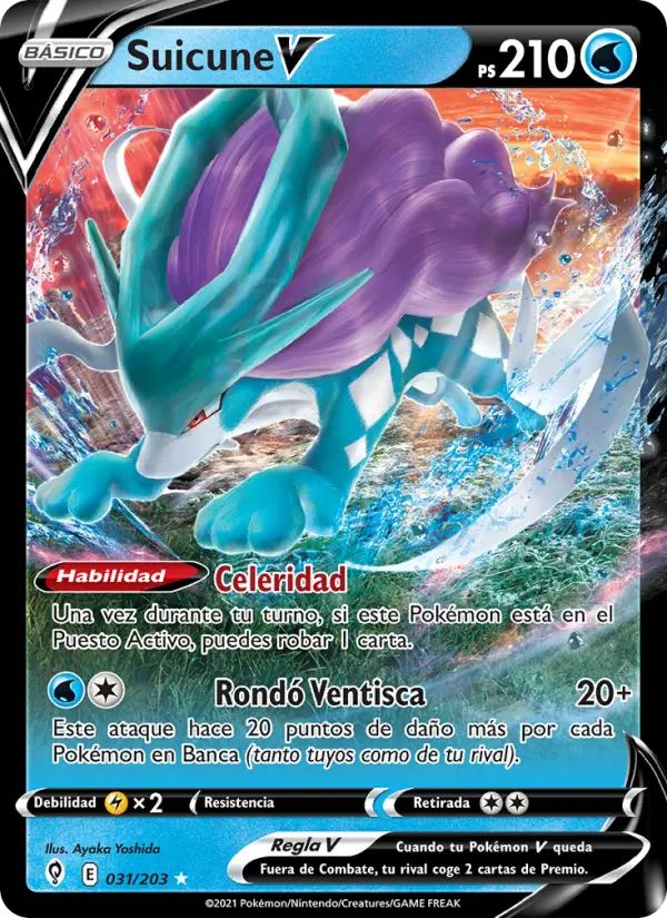 Suicune V #031