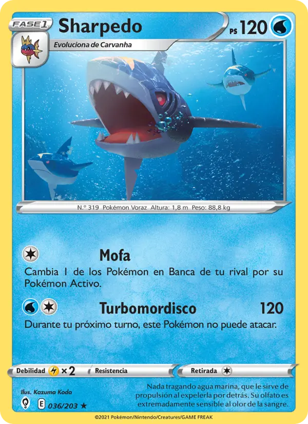 Sharpedo #036