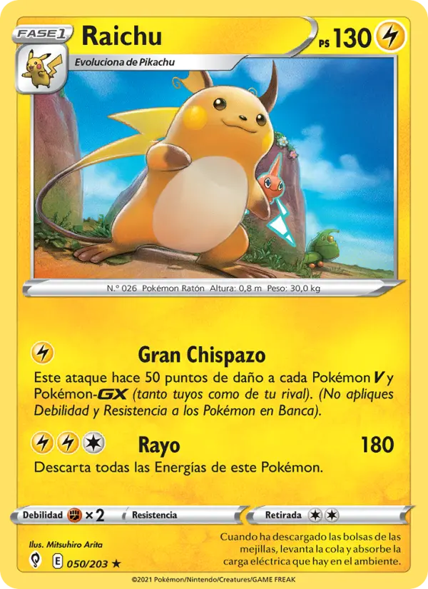 Raichu #050