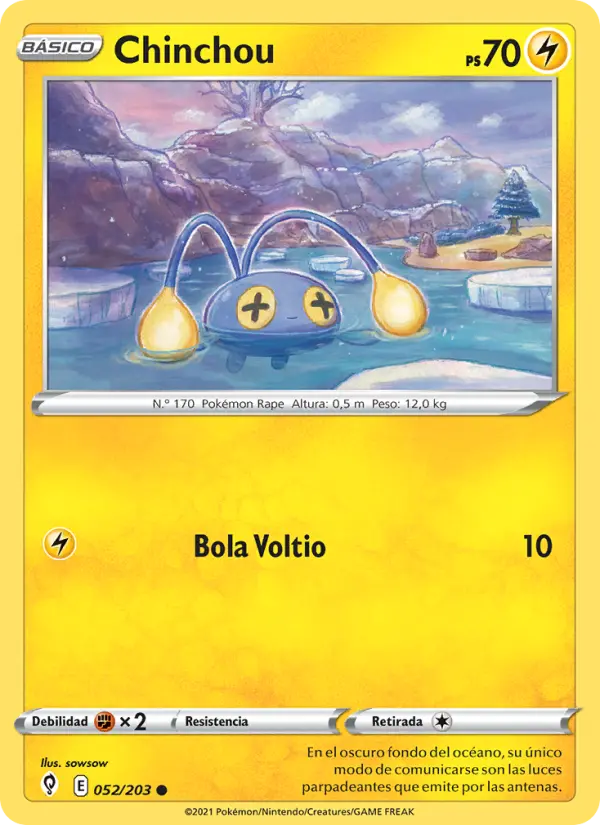 Chinchou #052