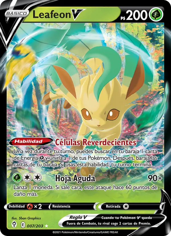 Leafeon V #007