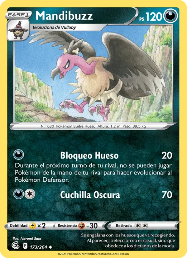 Mandibuzz #173 — Golpe Fusión (Reverse Holo)