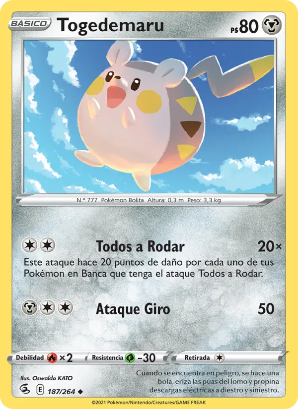 Togedemaru #187