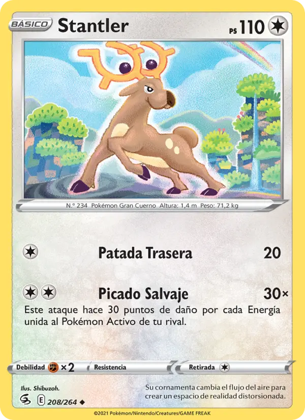 Stantler #208 — Golpe Fusión