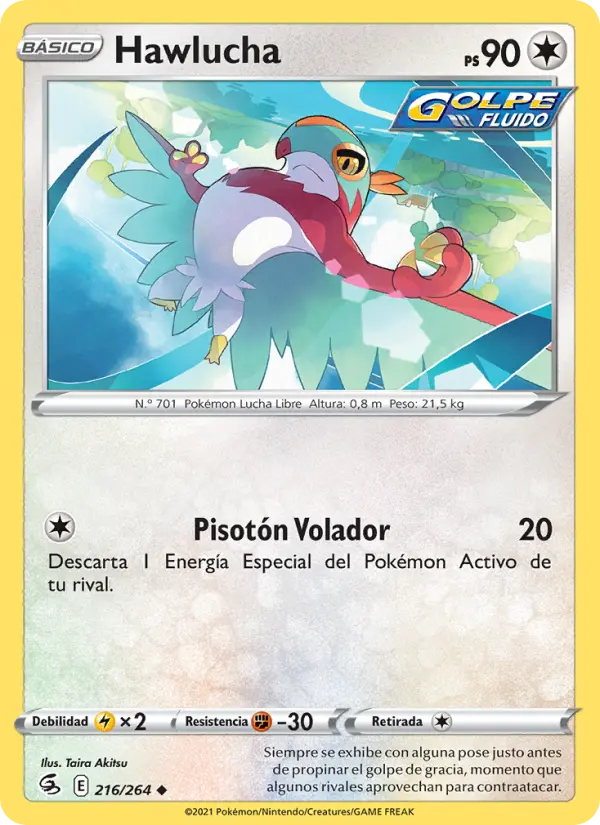 Hawlucha #216