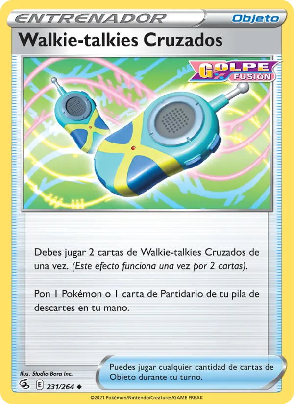 Walkie-talkies Cruzados #231