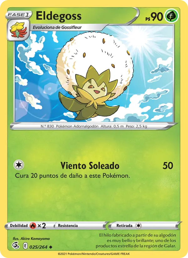 Eldegoss #025
