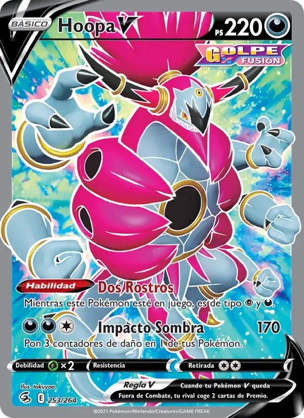 Hoopa V #253 — Golpe Fusión
