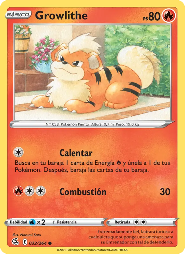 Growlithe #032