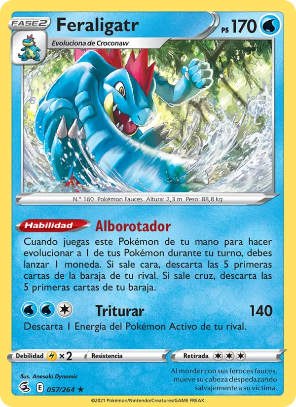Feraligatr #057