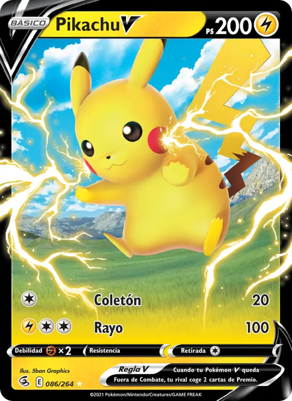 Pikachu V #086