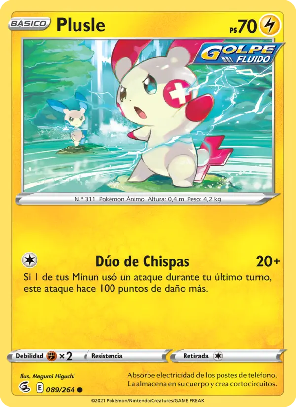 Plusle #089
