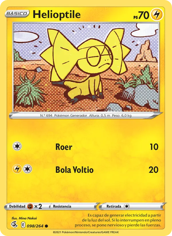 Helioptile #098