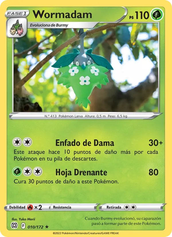 Wormadam #010 — Astros Brillantes