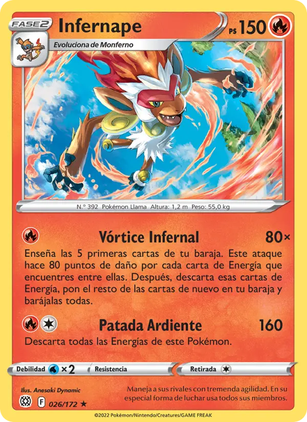 Infernape #026