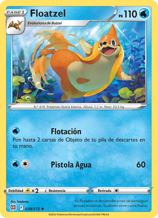Floatzel #039