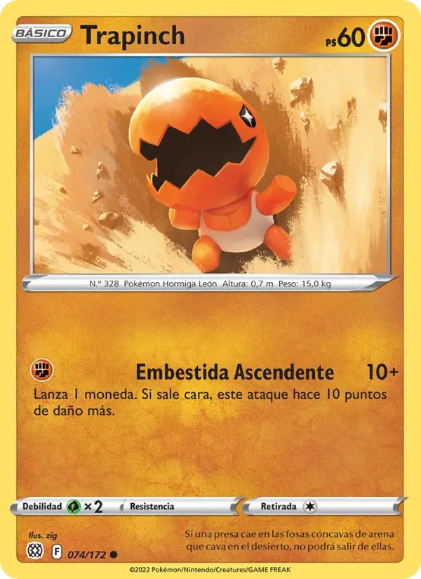 Trapinch #074 — Astros Brillantes
