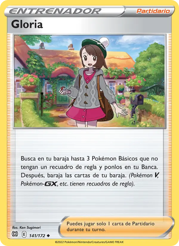 Gloria #141 — Astros Brillantes (Reverse Holo)