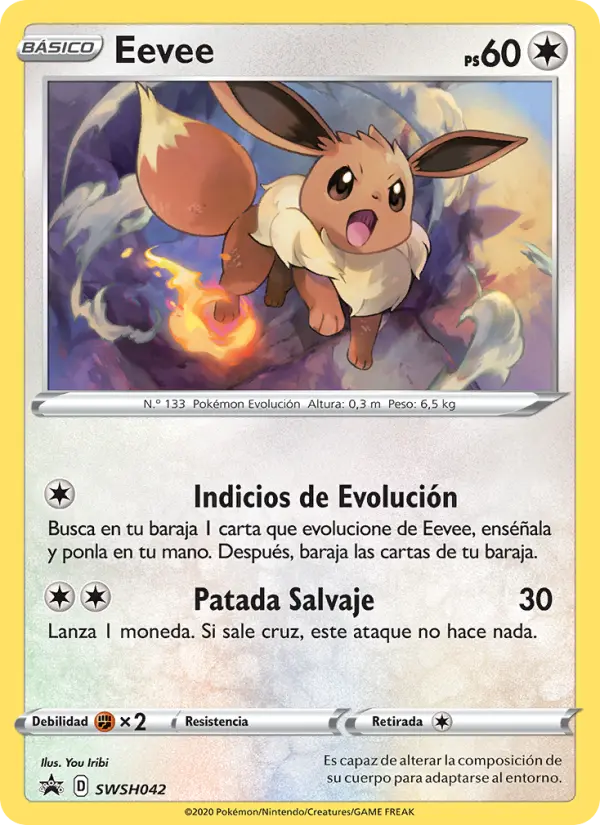 Eevee #042 — Cartas de promoción ESES