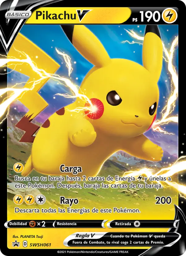 Pikachu V #061