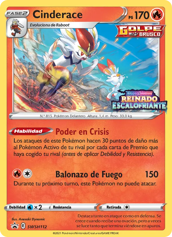 Cinderace #112
