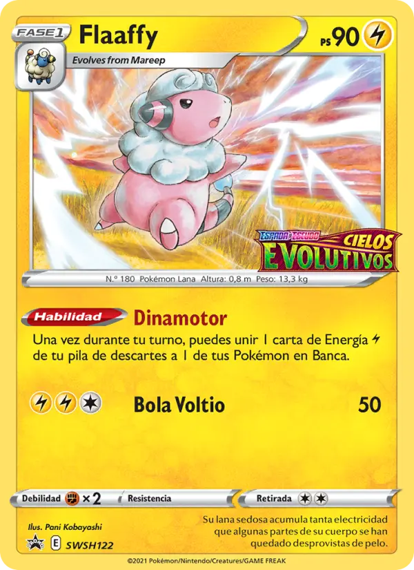Flaaffy #122 — Cartas de promoción ESES