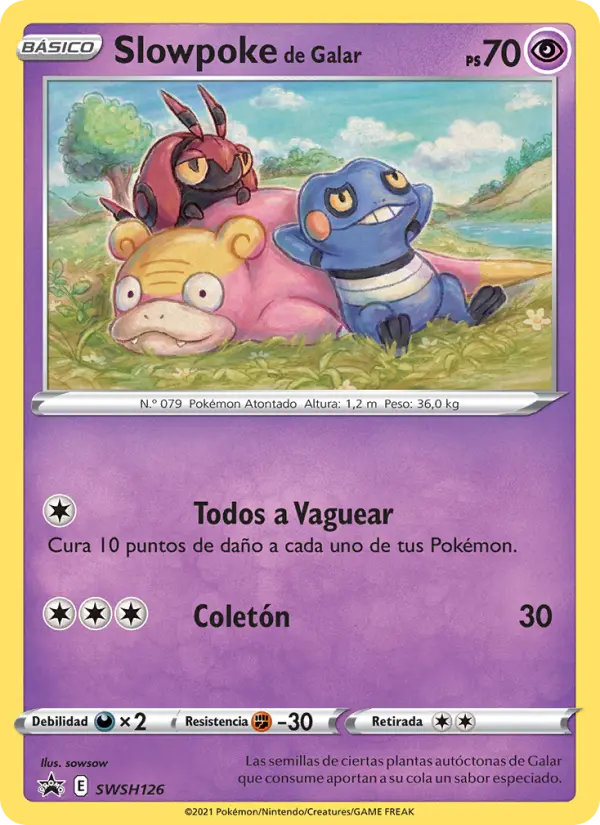 Slowpoke de Galar #126