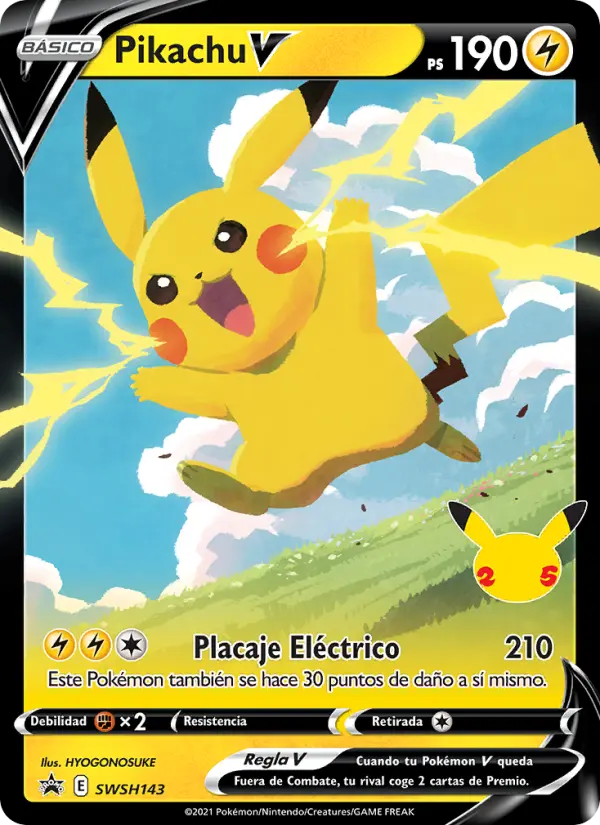 Pikachu V #143