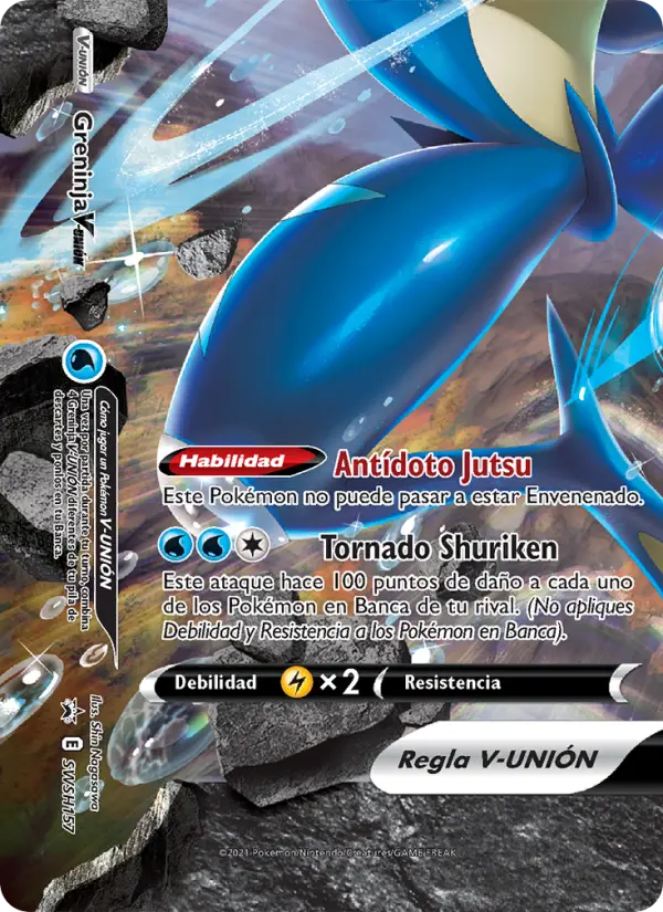 Greninja V-UNIÓN #157