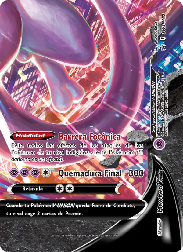 Mewtwo V-UNIÓN #162