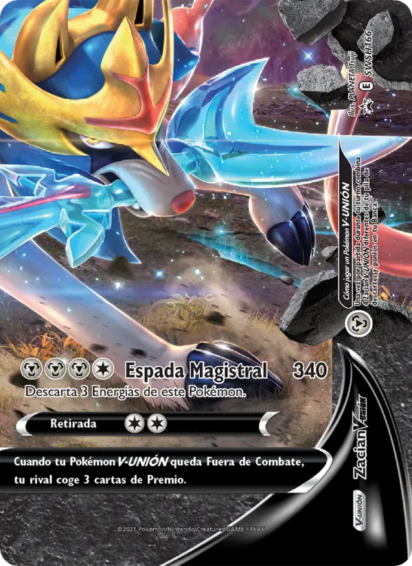 Zacian V-UNIÓN #166