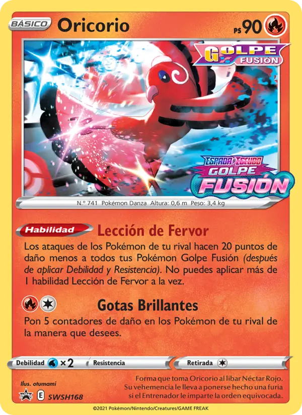 Oricorio #168
