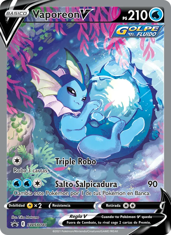 Vaporeon V #181