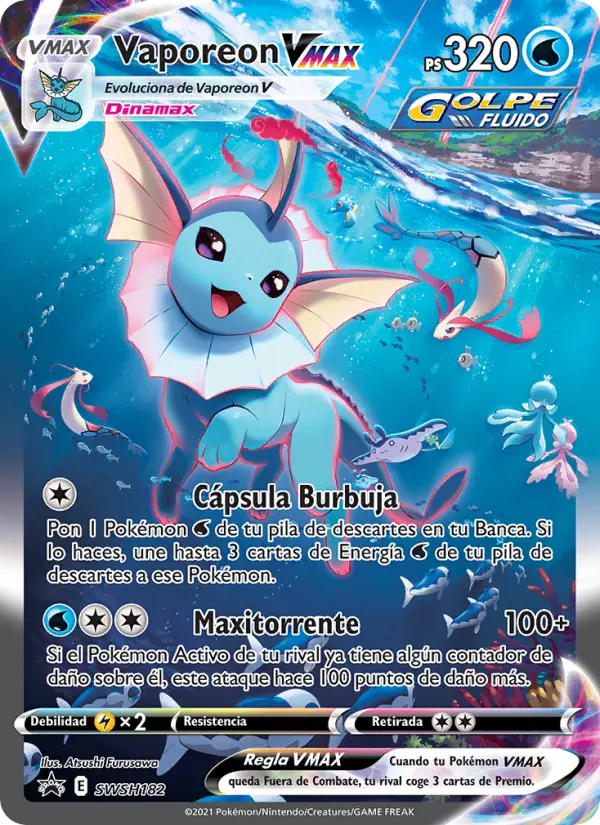 Vaporeon VMAX #182