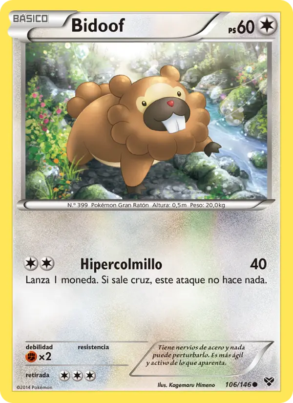 Bidoof #106