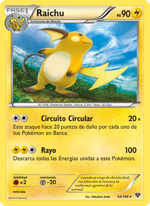 Raichu #43