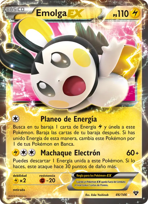 Emolga EX #46