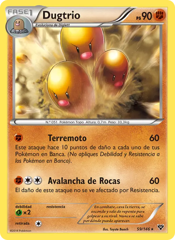 Dugtrio #59