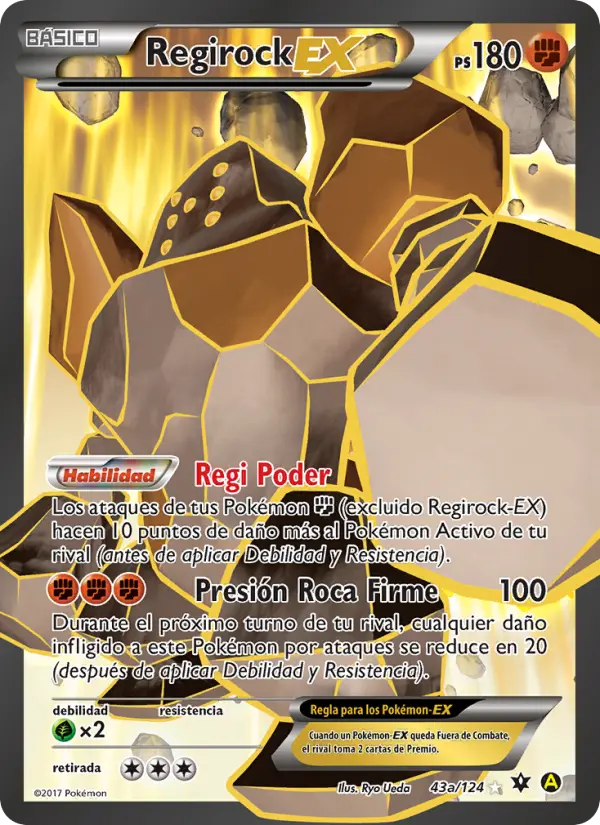 Regirock ex #43