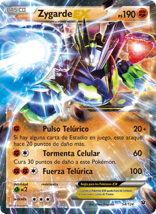 Zygarde EX #54